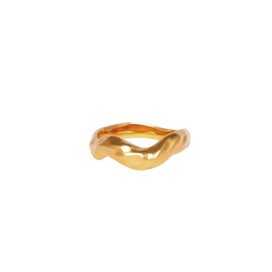 IX Studios IX Cleo Ring Silke DMN0351GD-54 - Unisex - 925 sterling silver