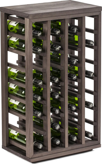 The Swedish Wine Rack Factory The Swedish Wine Rack Factory vindisplay 32 flasker Beiset eik The Swedish Wine Rack Factory The Swedish Wine Rack Factory vindisplay 32 flasker Beiset eik