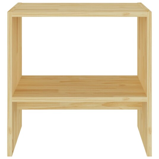 vidaXL Nattbord 2 stk 40x30,5x40 cm heltre furu