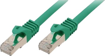 Shiverpeaks Basic S Koblingskabel Rj 45 Hann Til Rj 45 Hann 20 M Sftp Pimf Cat 7 Halogenfri Formstøpt Uten Hindringer Grønn