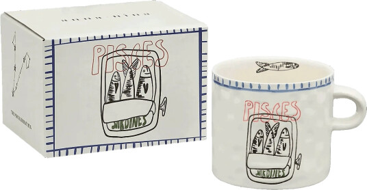 Anna + Nina Zodiac Tea Mug Cream 50 CL