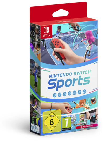 Nintendo Switch Sports Spillpakke Inkl. Volleyball Fotball Bowling