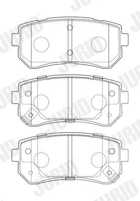 Bremseklosser JURID 573757J Bremseklosser JURID 573757J