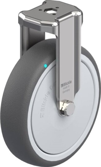 Blickle 760737 Bkrxa-Path 126Kfd Fast Hjul, Hjuldiameter 125 Mm, Bæreevne (Maks.) 120 Kg, 1 Stk