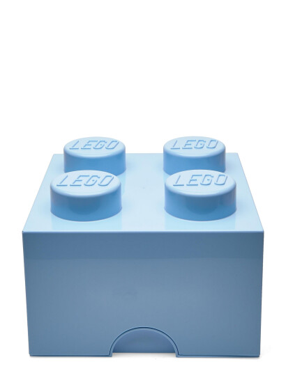 LEGO STORAGE Lego Storage Brick 4   Blue   25X12X18CM
