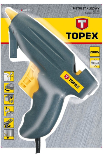 Topex 42E521 Varmelim Pistol 11mm 200w