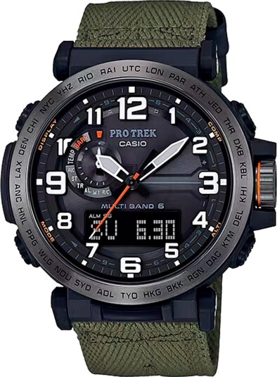 Casio Pro Trek Prw-6600yb-3er Green