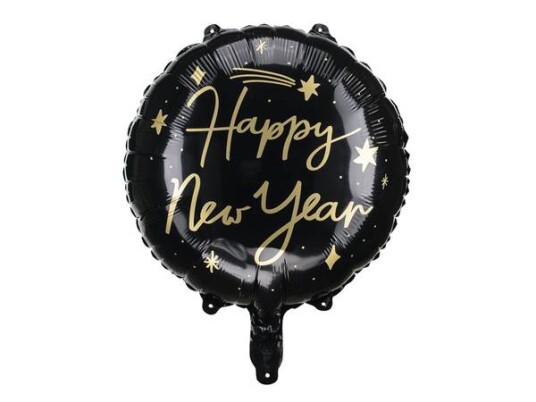 Folieballong Happy New Year