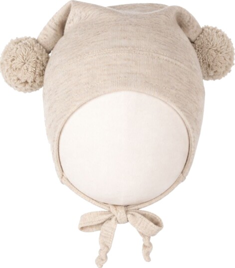 Nordic Kids   Vårlue Bomull Beige