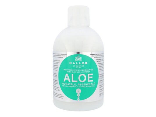 Kallos Aloe Vera Moisture Repair Shine Shampoo Hårsjampo 1000Ml