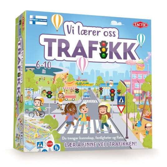 Tactic Barnespill Vi Lærer Oss: Trafikken  6-10 år 