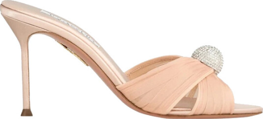 Aquazzura Dame Sko Rosa 39 1/2 EU,