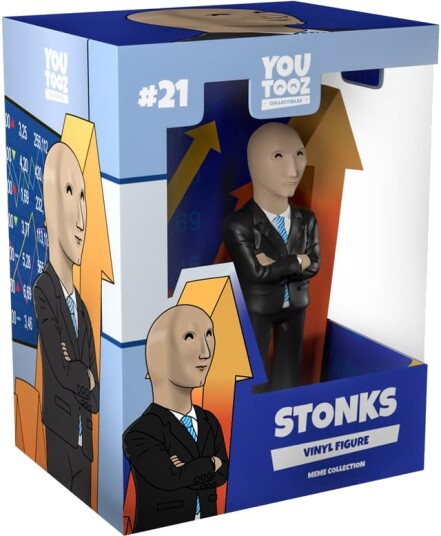 YouTooz Meme Stonks actionfigur