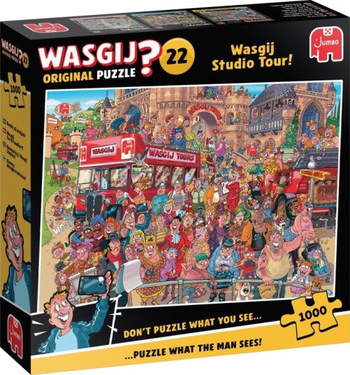 Wasgij Original 22 Puslespill   1000 brikker   Wasgij Studio Tour