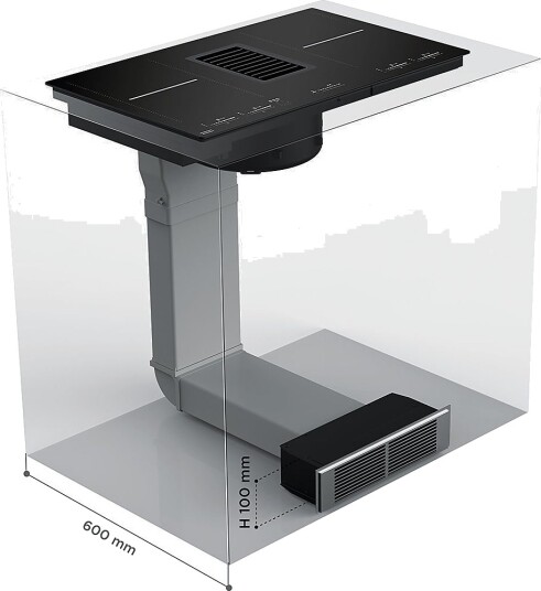 Franke Installasjons-kit Med kullfilter for lav sokkel (10 cm)