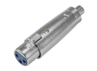 Omnitronic 30226564 Rca 3-Pin Xlr Sølv Omnitronic 30226564 Rca 3-Pin Xlr Sølv
