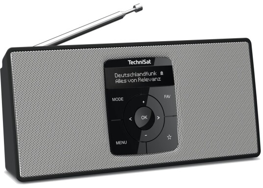 Technisat DigitRadio 2 S DAB/FM-radio Sort/Hvit