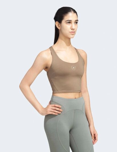 adidas by Stella McCartney Asmc Tst Crop - Beige - S
