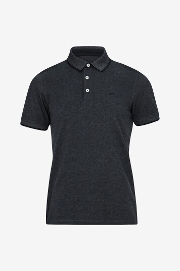 Jack & Jones Pikétrøye jjePaulos Polo SS Grå Jack & Jones Pikétrøye jjePaulos Polo SS Grå