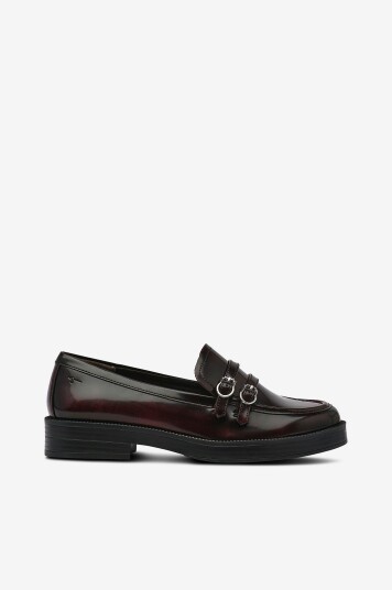 Tamaris Loafers Women Slip on Rød