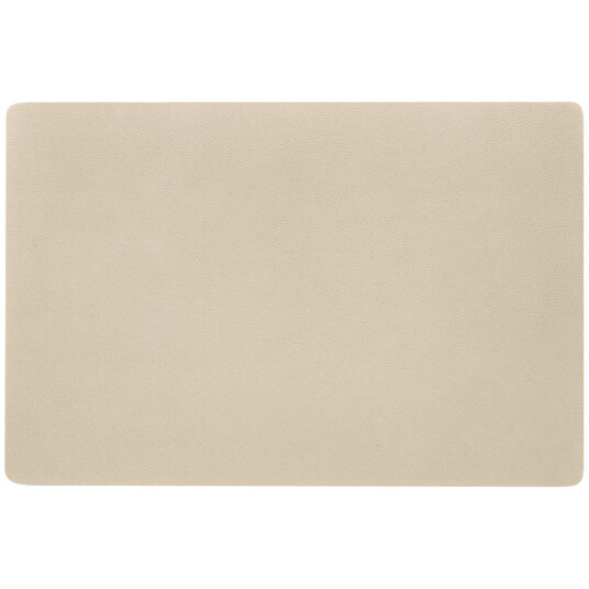 ERWIN M. Bordbrikke Kaja kantet; 30x45 cm (BxL); Beige; Rektangulær; 4 Stykk / Forpakning