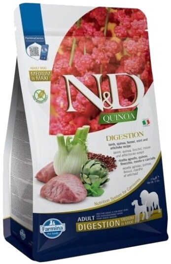 Farmina N&D Quinoa Dog Digest Lamb M/L 2.5 kg