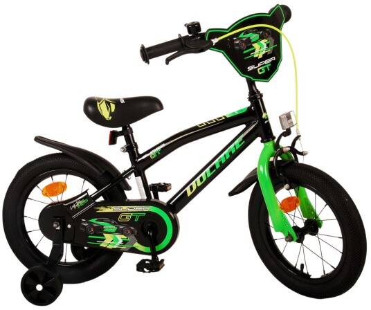 Volare Children's Bicycle 14" Super GT Green 21382 Volare Children's Bicycle 14" Super GT Green 21382