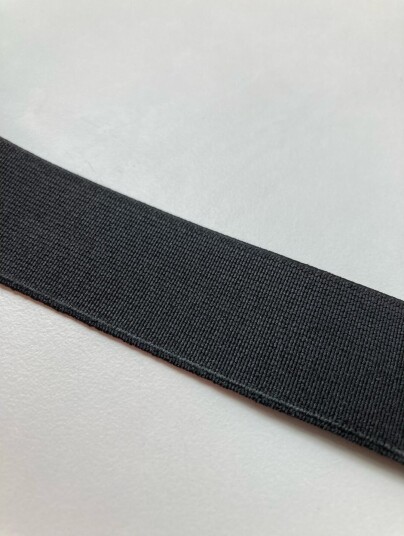 Elastikk Sort 25mm Elastikk Sort 25mm