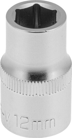 PELA 562390 Pipe Drivstørrelse 1/2", 6-Kant, Kort 12 mm