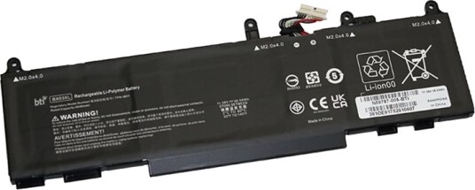 Bti Batteri Til Bærbar Pc Tilsvarer: Hp N59787-005 Litiumion 3-Cellers 4840 Mah 56 Wh N59787-005-BTI