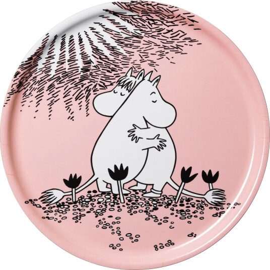 Moomin Arabia Kjærlighet Mummi brett Ø35 cm Moomin Arabia Kjærlighet Mummi brett Ø35 cm
