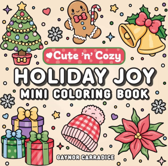 Holiday Joy Mini Coloring Book