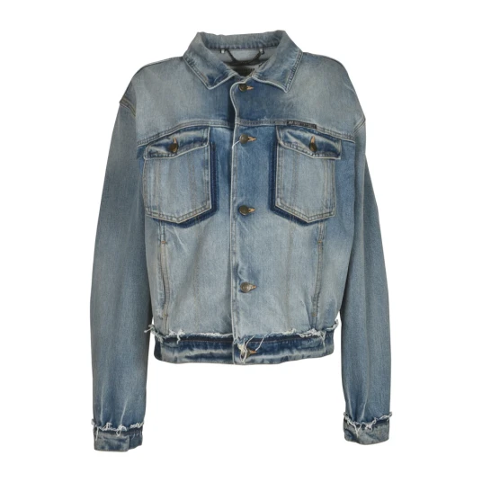 Maison Margiela, Dame, Jakker, Blå, M,