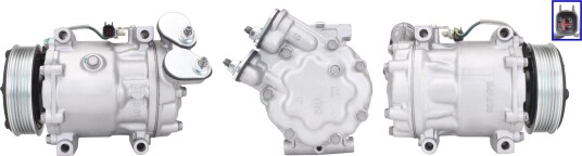 AC-kompressor ELSTOCK 51-0950