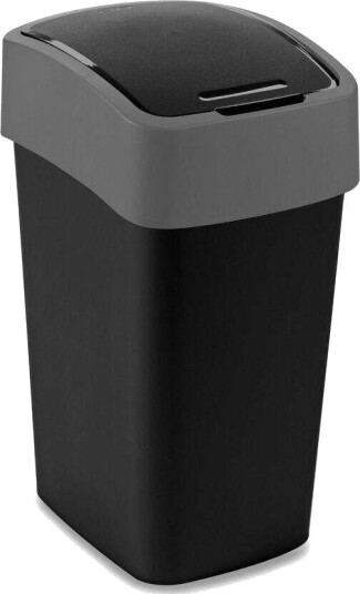 Curver Flip 25 L Rektangulær Plast Sort Grå Plast 340 Mm