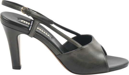 Miu Miu Dame Sko Svart 38 EU, Miu Miu Dame Sko Svart 38 EU,