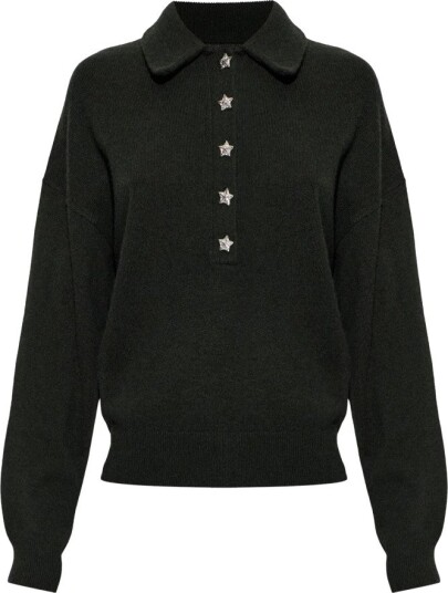 Zadig & Voltaire Dame Strikkevarer Grønn M,