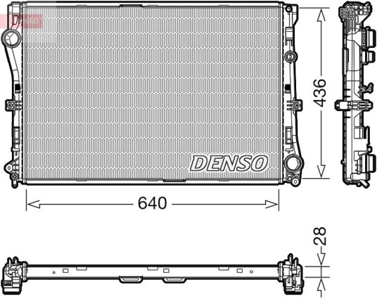 Radiator DENSO DRM17103