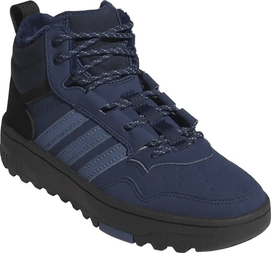 Adidas Sportswear Hoops 4.0 Mid Winterized J NINDIG/CBLACK/PRLOIN 40