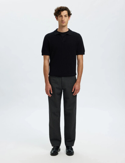 Selected Slm175 Slim Miles Brushed Pant Noos Grey 30 x 34 Selected Slm175 Slim Miles Brushed Pant Noos Grey 30 x 34