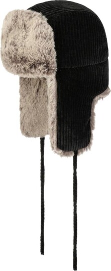 Stetson Seldovia Corduroy Aviator Hat 1/Black 57/M Stetson Seldovia Corduroy Aviator Hat 1/Black 57/M