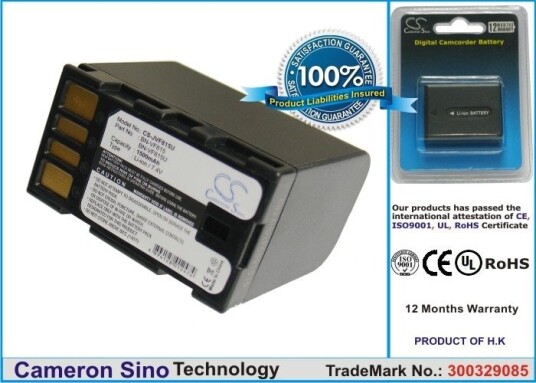 Cameron Sino Batteri til kamera for JVC GR-D796, GR-D750, GZ-HD40AC m.fl.