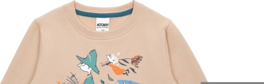 MUMIN Storm Collegetröja   Beige   104