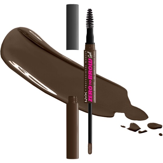 NYX Professional Makeup Zero To Brow Longwear Vegan Tinted Eyebrow Gel 13g Espresso