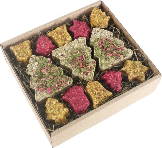 Rosewood Festive Cookies Godbitboks til Smådyr 170 g