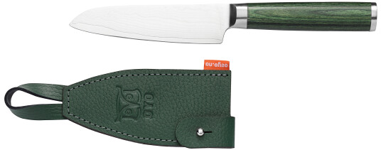 Øyo Skarvet santoku grønnsakskniv grønn Øyo Skarvet santoku grønnsakskniv grønn
