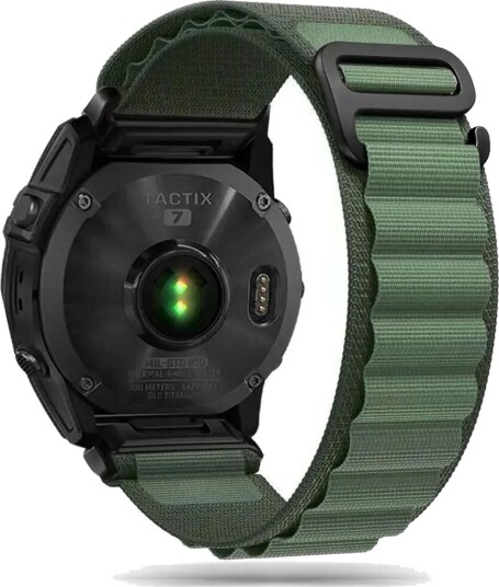Universal Garmin 22mm Tech-Protect Nylon Pro Rem - Grønn Universal Garmin 22mm Tech-Protect Nylon Pro Rem - Grønn