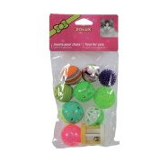 Zolux Cat Toys Set Of 10 Different 4 cm Zolux Cat Toys Set Of 10 Different 4 cm