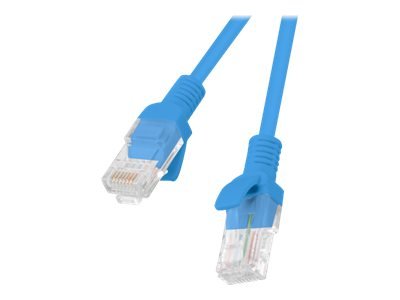 Lanberg Koblingskabel Rj-45 Hann Til Rj-45 Hann 5 M Utp Cat 5E Uten Hindringer Blå Ral 5012