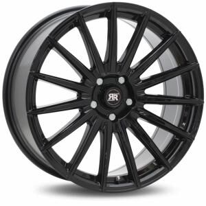 Racer Monza Shiny Black 7x16 4x108 ET15 B65.1